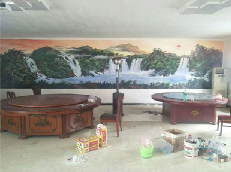 利辛墙绘-写实风景