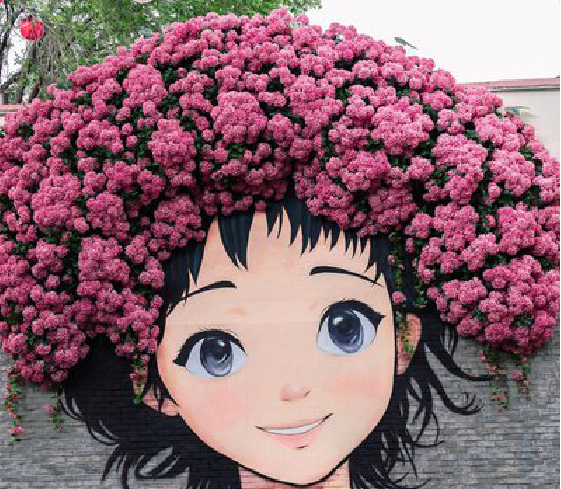 利辛墙体彩绘-网红墙打卡