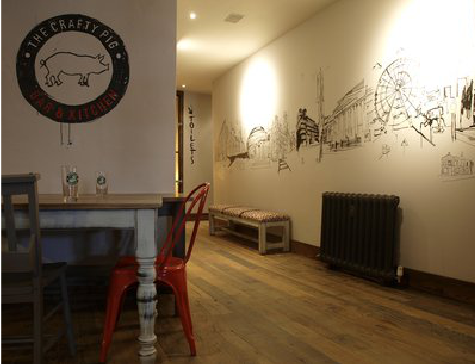 利辛教你判断手绘墙质量的好坏。