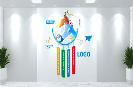 利辛公司企业形象墙的工艺材料有哪些？