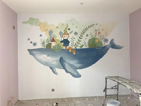 利辛手绘墙的特点及优势。